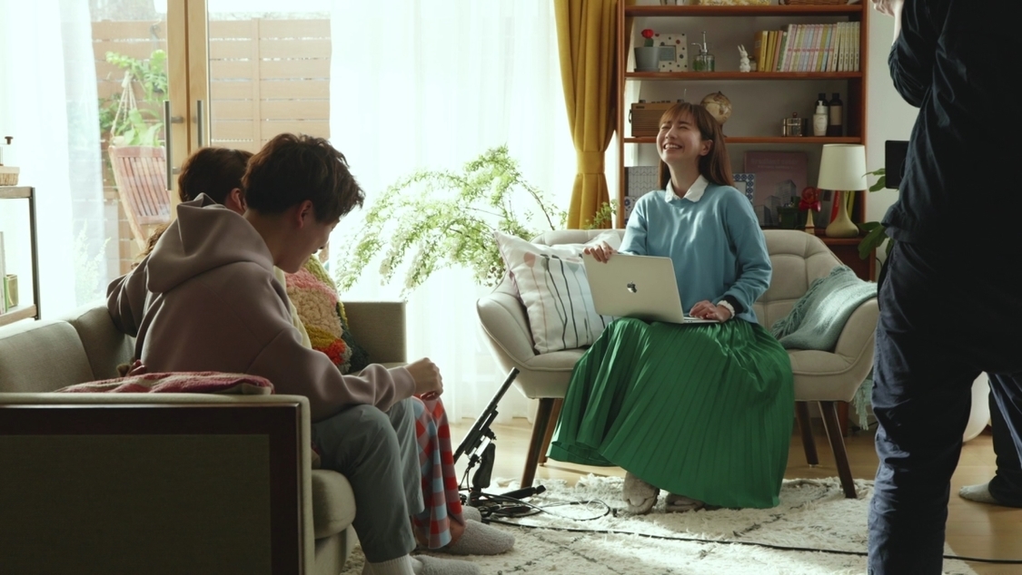 『OCN』新TVCM 撮影エピソードより