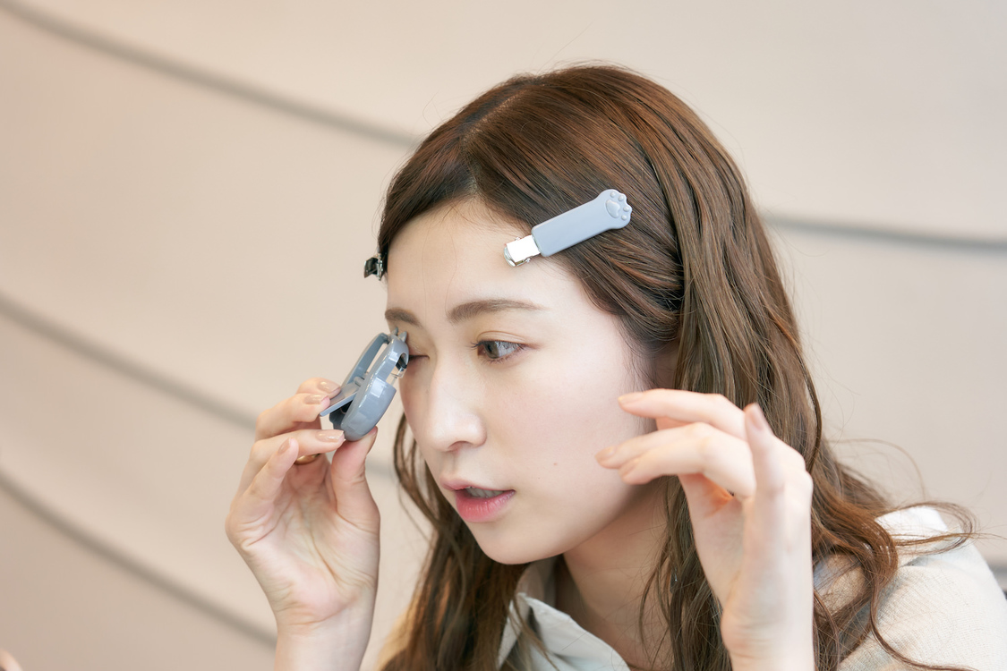 吉田朱里＜貝印新商品発表会＆メイクセミナー＞より