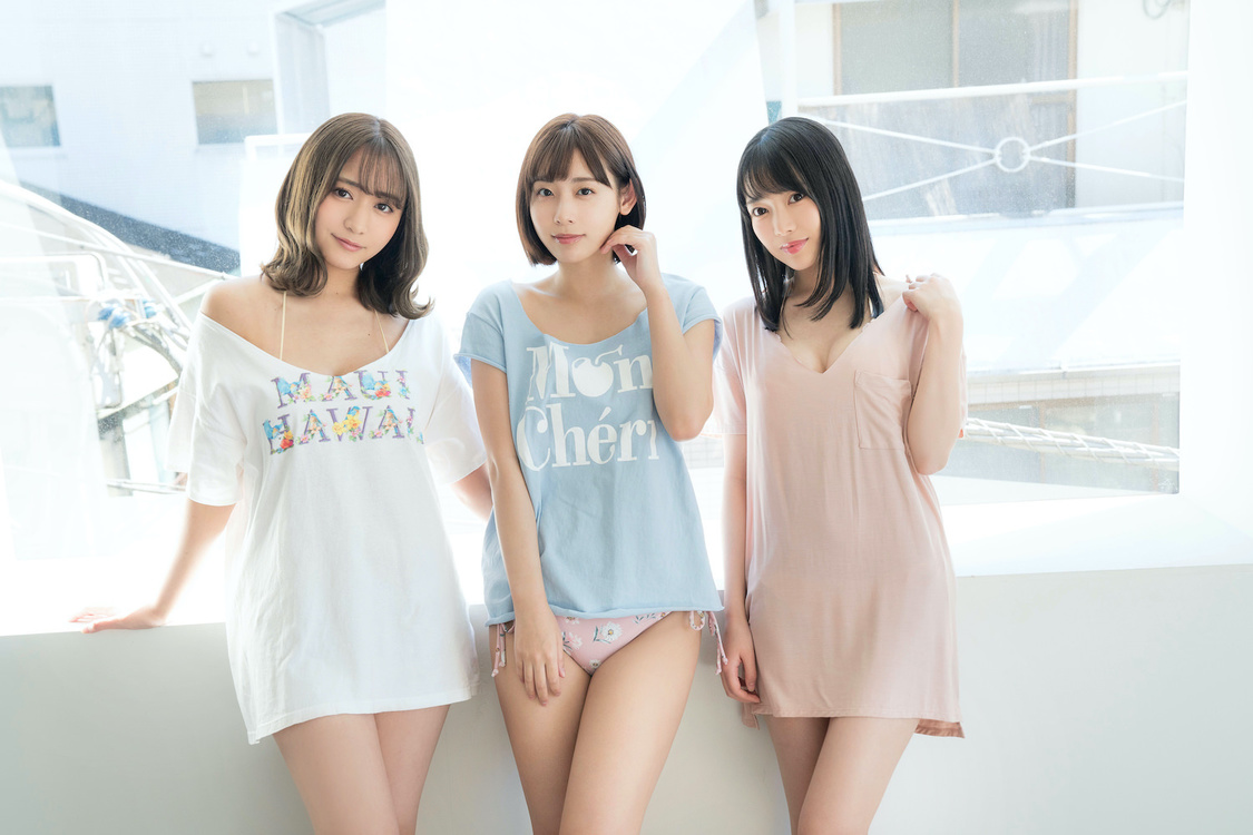 池田メルダ、水湊みお、吉沢朱音（#ババババンビ）／（c）カノウリョウマ