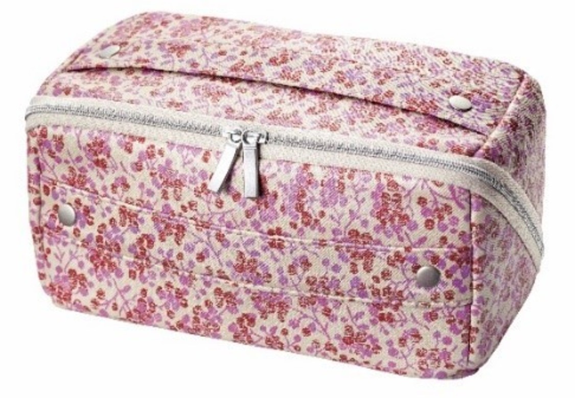 コラボメイクポーチ（縦約10×横約20×マチ約9.5cm）