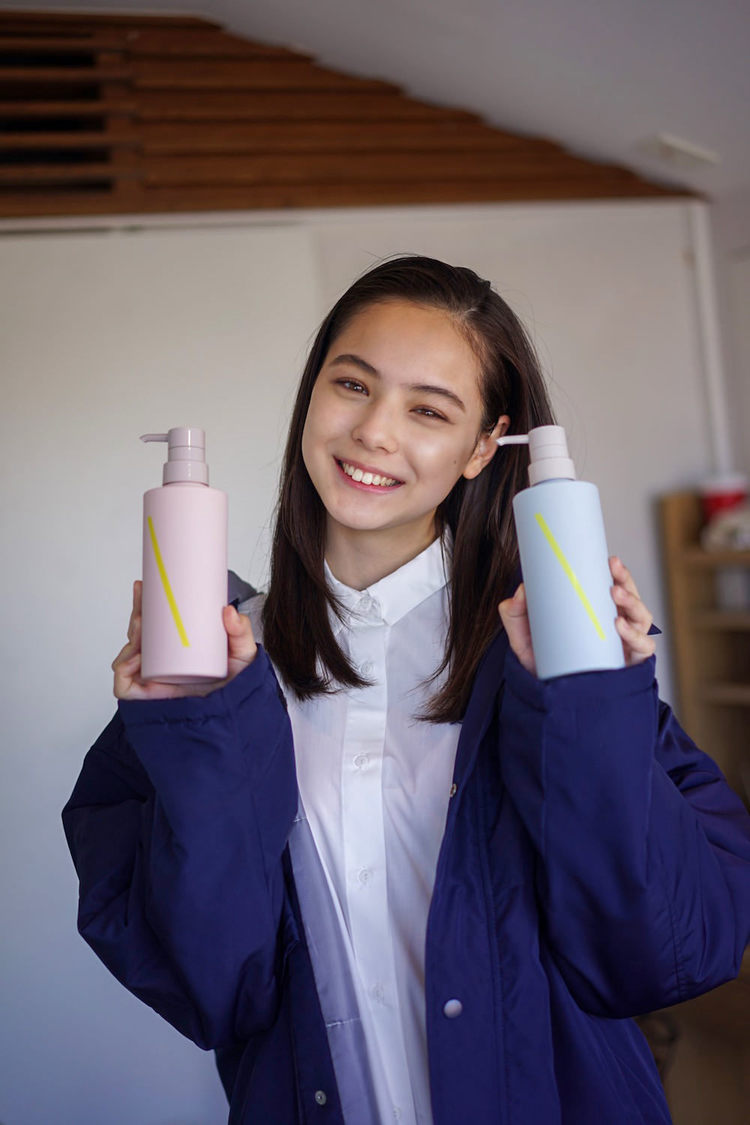 稲垣姫菜『ShinkoQ』イメージモデルより