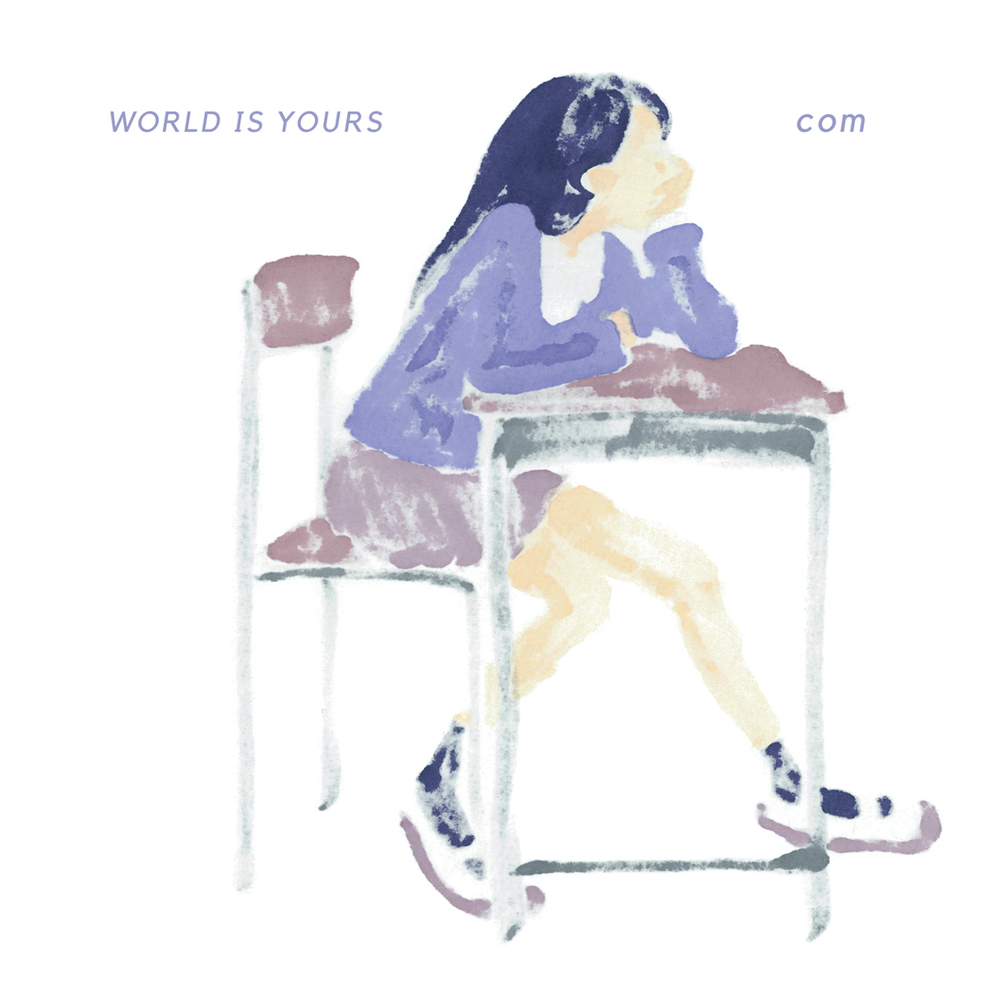 1st EP『WORLD IS YOURS』ジャケット