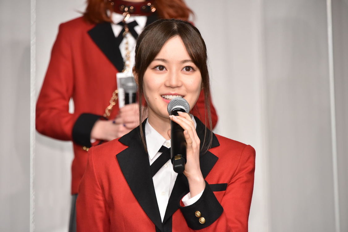 生田絵梨花＜ドラマ『賭ケグルイ双』完成報告イベント＞（2021年3月22日）