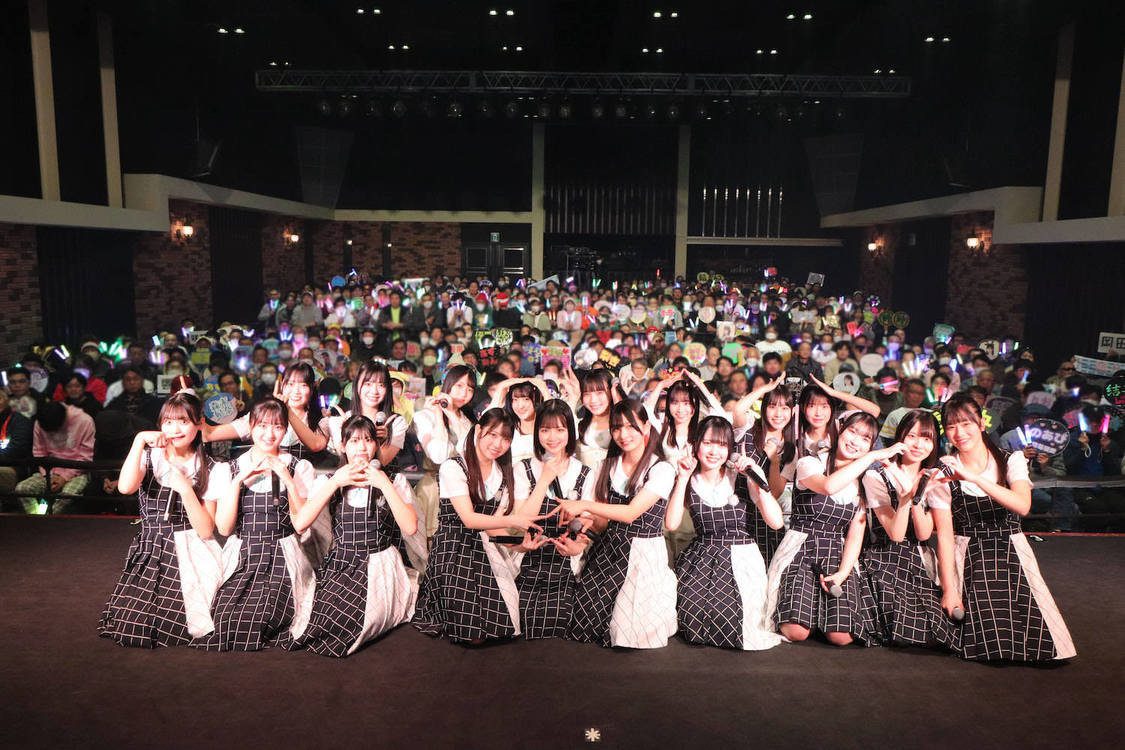 ＜STU48 研究生 Christmas Live 2023＞BLUE LIVE HIROSHIMA（2024年12月23日／ⒸSTU）