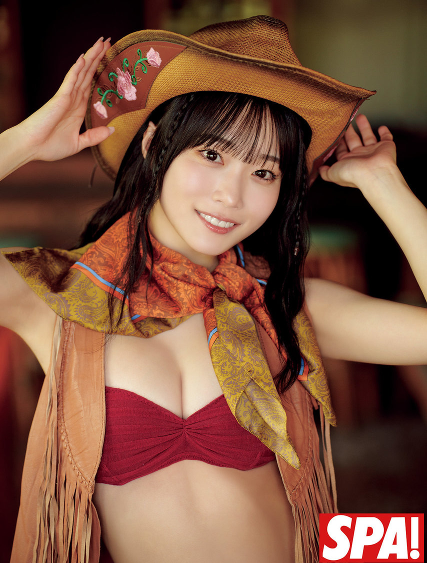 🍭 #ババババンビ 岸みゆ、ウエスタンスタイルで至福の美ボディを大胆