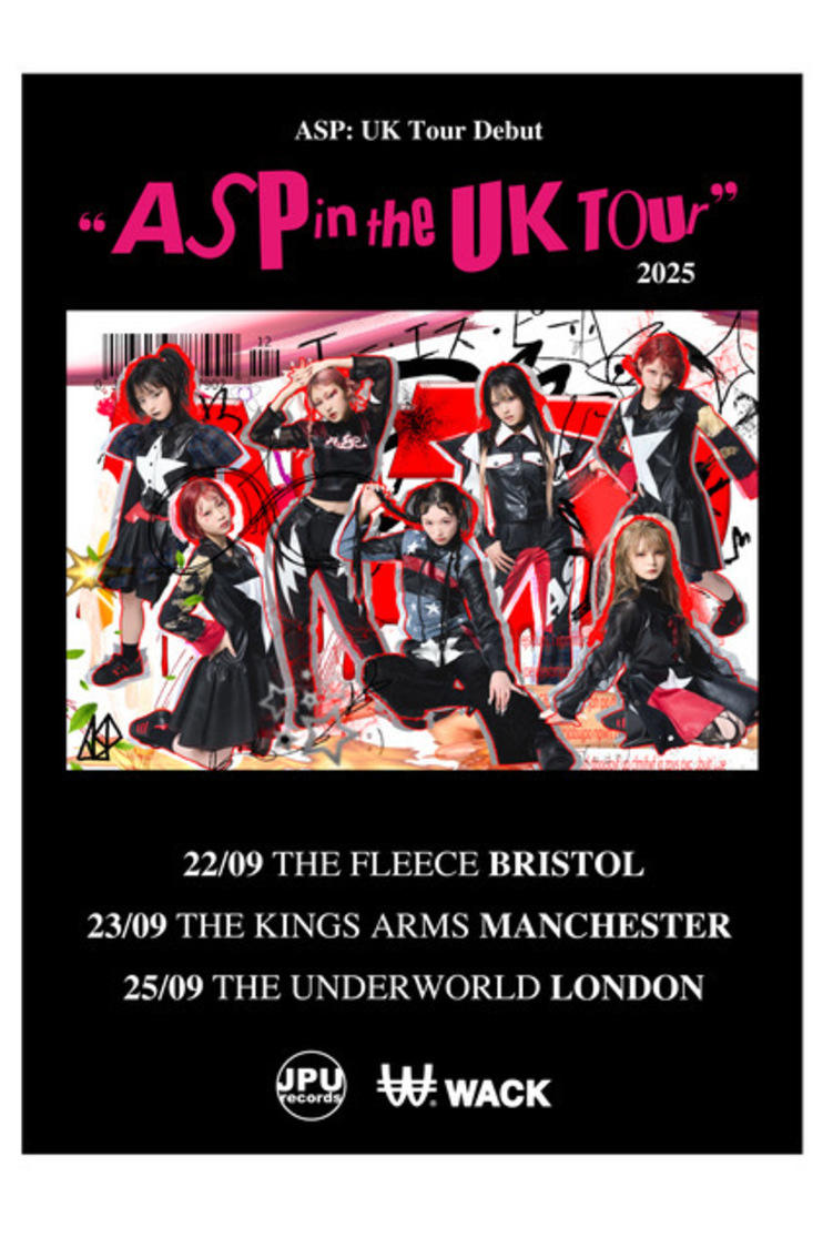 ASP、初の海外ツアー“ASP in the UK Tour”詳細決定！