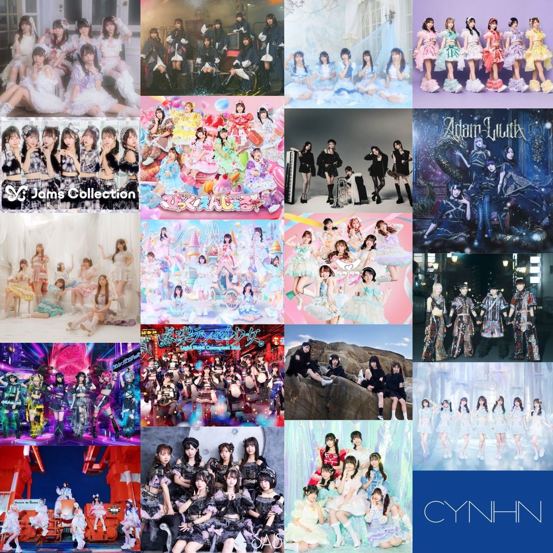 ＜アイドル初夢ライブ 2026＞、Jams Collectionなど第3弾出演者20組を発表！