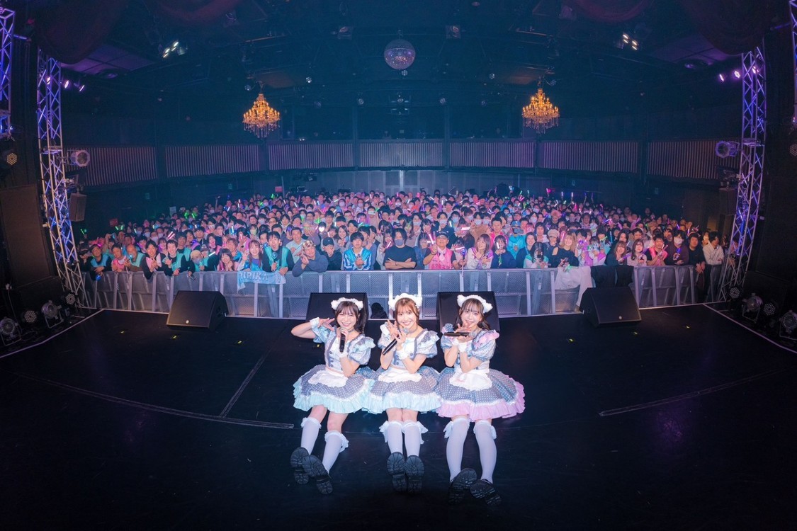 わーすた、全国ツアー東京公演！3人体制の熱演に観客熱狂［ライブレポート］