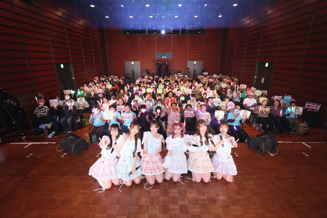 my fav、2周年記念ライブ開催！ 新曲2曲を配信リリース［ライブレポート］（©G&B ENTERTAINMENT）【コメントあり】