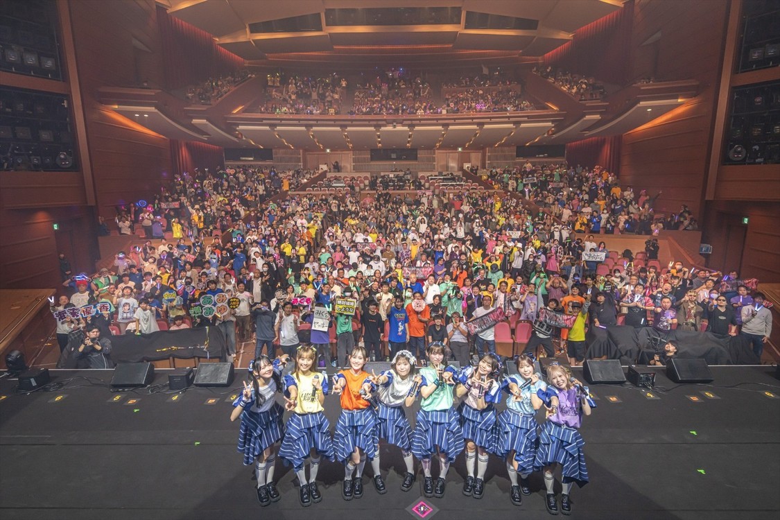 カラフルスクリーム、NHK大阪ホール完売の9周年公演【ライブレポート】