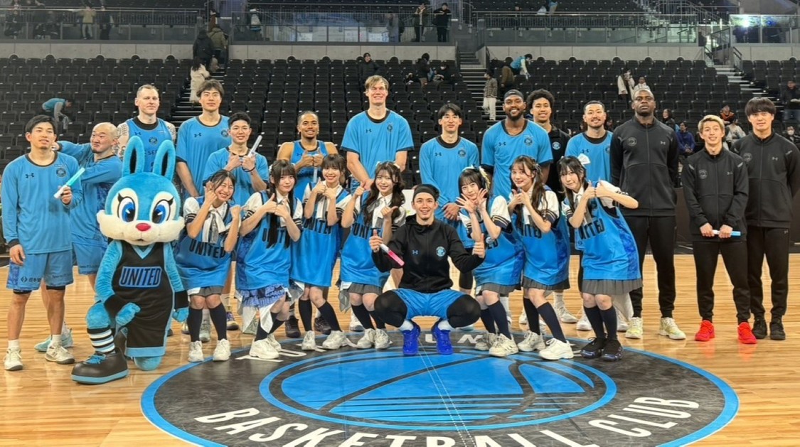 Palette Parade、B3リーグ東京ユナイテッドBCのホーム戦にゲスト出演！