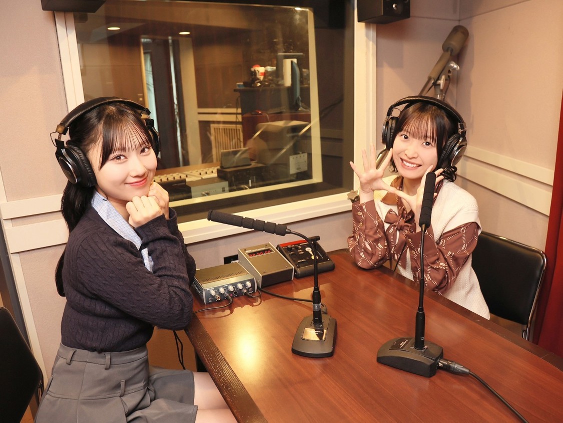 AKB48坂川陽香・徳永羚海、レギュラーラジオが4月4日よりリニューアル！　©AKB48