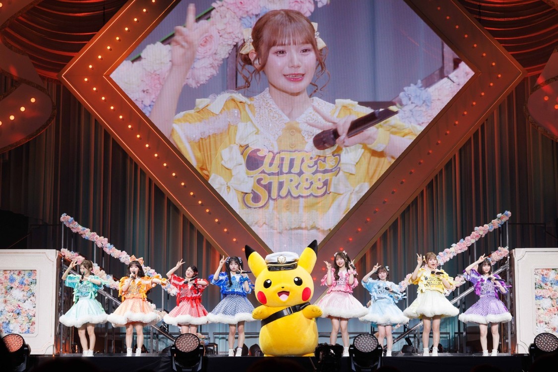 CUTIE STREET、有明アリーナ単独公演でキャプテンピカチュウとコラボ!