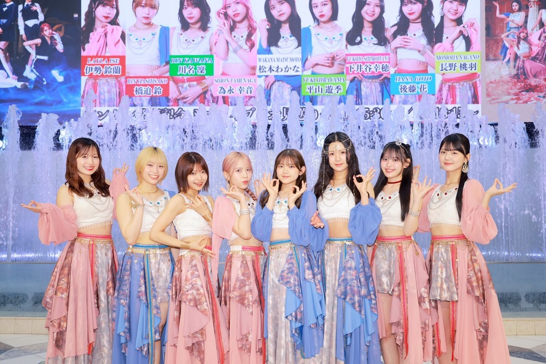 アンジュルム、新体制初のシングル発売記念イベントを池袋噴水広場で開催!