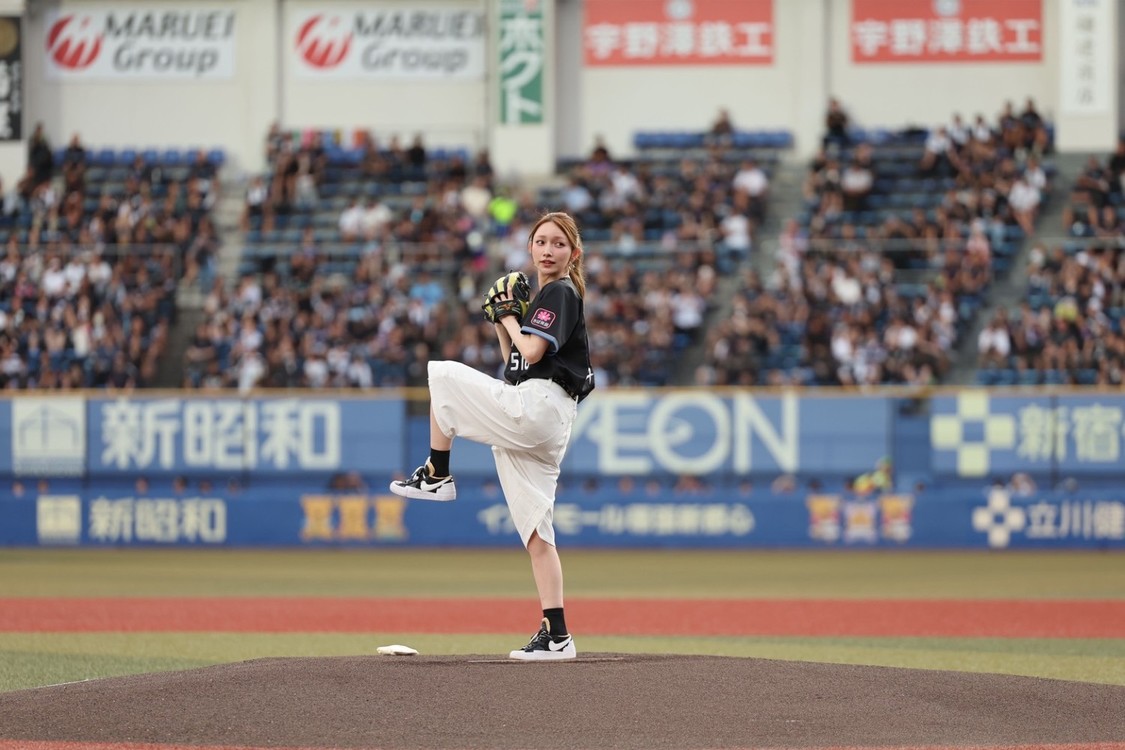 後藤真希、8月7日の千葉ロッテ戦でライブ&投球! 自己採点は「510点」