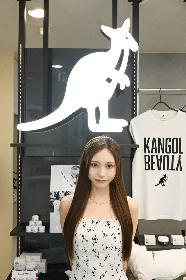 川越紗彩、「KANGOL BEAUTY SALON Eyelash公式アンバサダー」に就任！