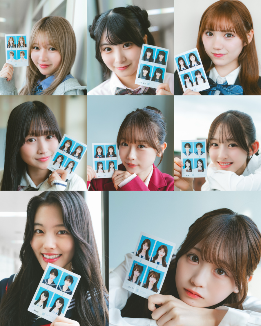 なえなの、長浜広奈ら参加!seju証明写真風ブロマイド第2弾、10月2日発売!【コメントあり】