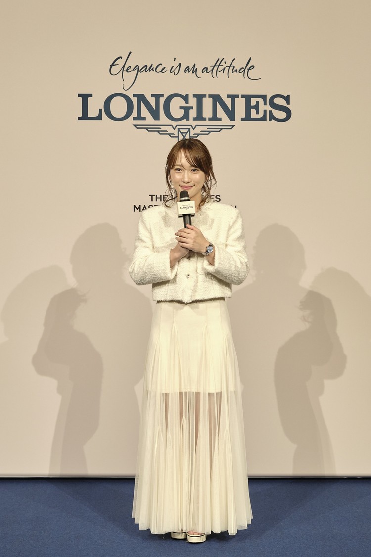 本田響矢、川栄李奈が「ロンジン マスターコレクション クロノ モノプッシャー」発売記念イベントに登壇！