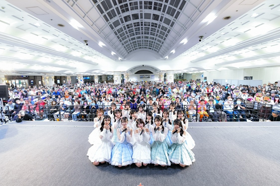 STU48『冬服に着替えたら』発売日に広島駅南口地下広場でリリースイベント開催! ©STU