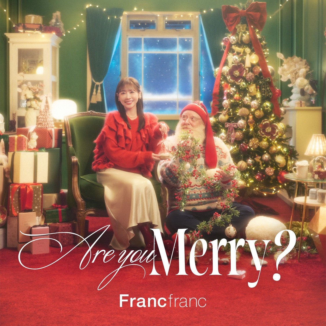 櫻井優衣(FRUITS ZIPPER)、『Francfranc クリスマスアンバサダー』に就任!タイアップ新曲「Are you Merry?」を先行公開!