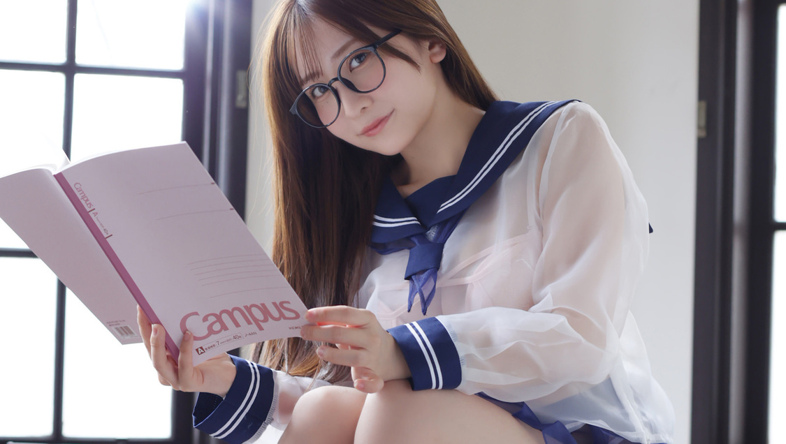 🍭 清水れい［アザーカット＆インタビュー］『週刊ヤングジャンプ』で